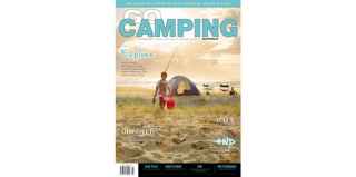 Go Camping magazine with a boy holding a fishing rod and bucket