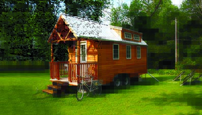 Tiny house on wheels
